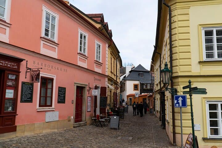 Picturesque streets of Kutna Hora