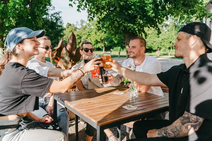 your wine, beer, coffee or soft drink is included in the tour price