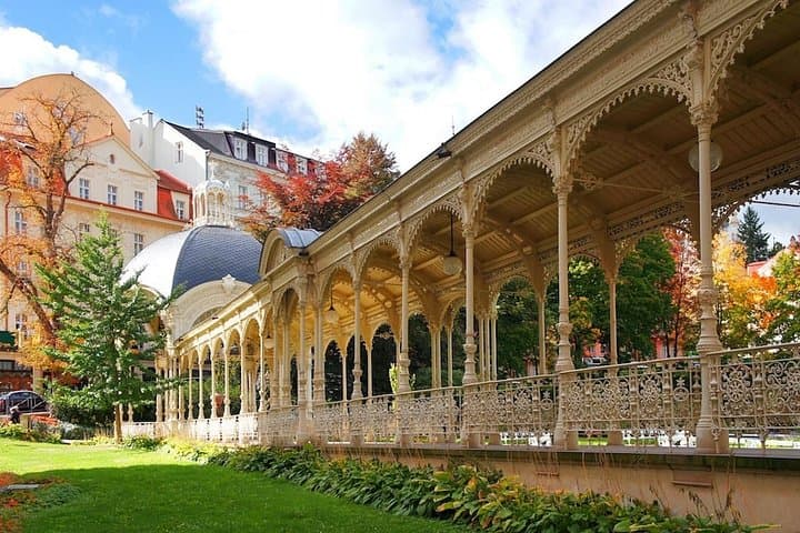 Feel the history as you stroll beneath the grand colonnades.