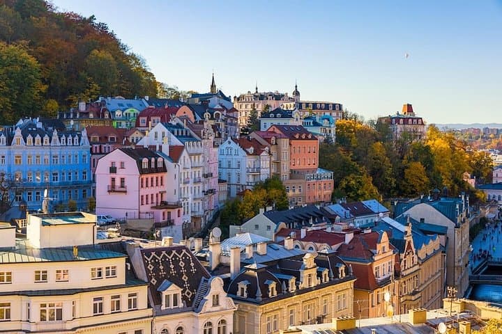 Even the air feels fancier in Karlovy Vary.
