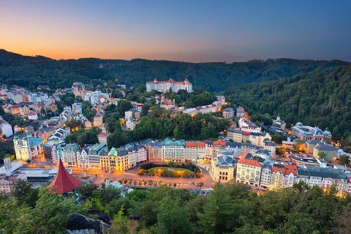 Karlovy Vary All-Inclusive from Prague: Springs, Views & Culture
