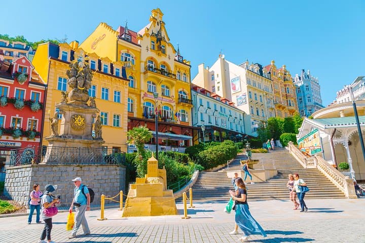 Karlovy Vary All-Inclusive from Prague: Springs, Views & Culture