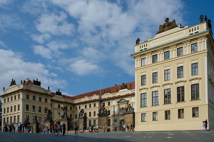 Want to explore Prague Castle? you can combine the drive with a gentle walk. If not, you’ll enjoy it from a distance.