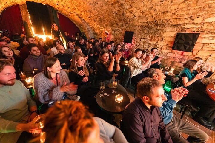 Prague New Years Eve Comedy Show with Open Bar and Fireworks