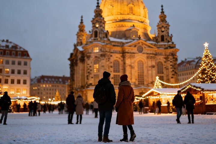 Private Dresden Christmas Markets Tour from Prague