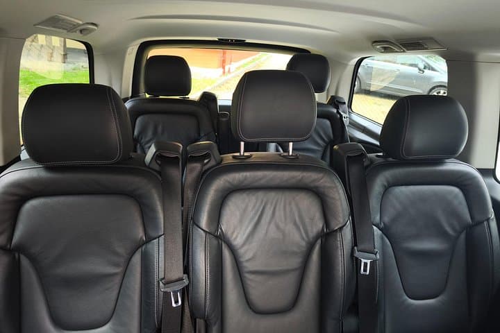 Private Transfer in Mercedes V-Class Minivan