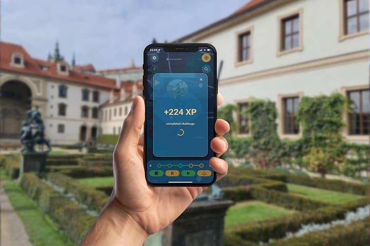 Prague Thirty Years War GPS App Walking Tour Mobile Game