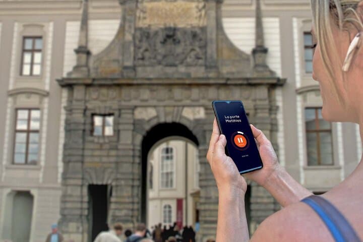 Prague self-guided tour: Listen to the legends of the city of a hundred steeples.