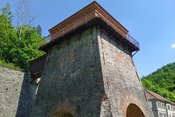 The Františka blast furnace, completed in 1746, was a key milestone in the development of the Old Ironworks.