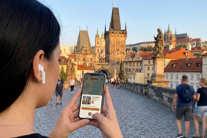 7 days Self Guided AI audio tours in Prague and all Czechia