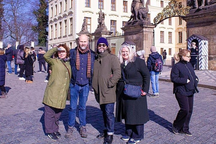 In front of Prague Castle