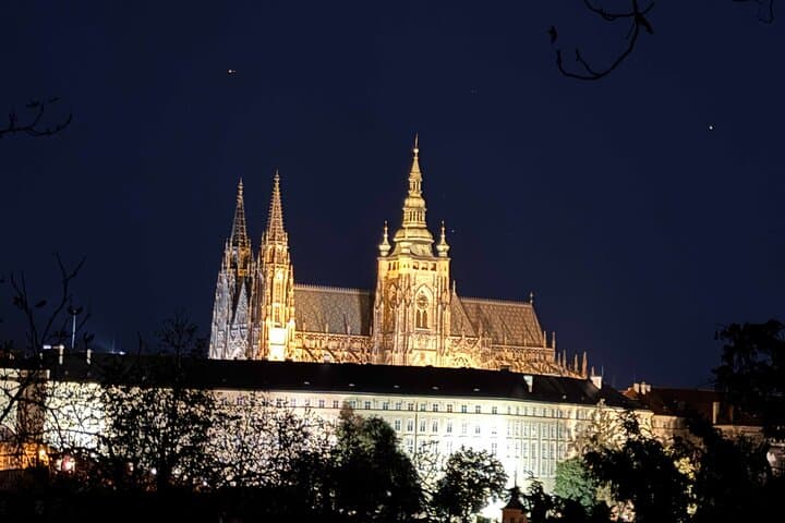 Prague by Night A Scenic Walk from Petrin Hill to Old Town