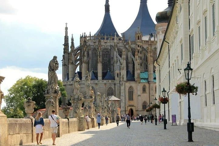 Gothic cathedral in Kutna Hora