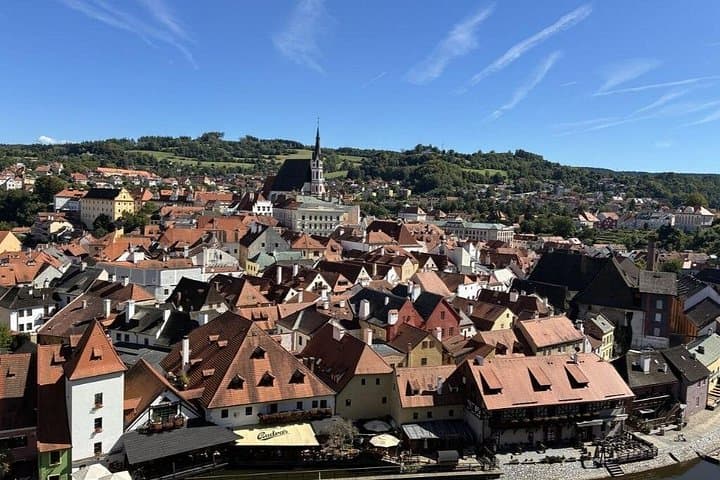 Fairytale old town in Cesky Krumlov