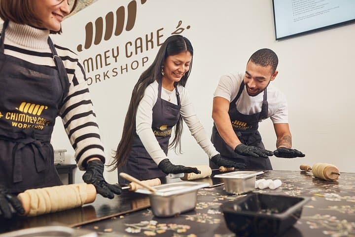 Prague Traditional Chimney Cake Trdelník Making Workshop