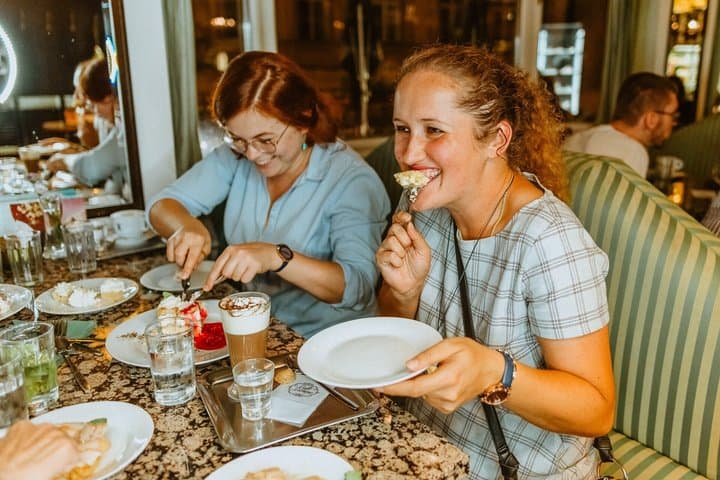 Save room for dessert—sweet Czech favorites are part of the experience.
