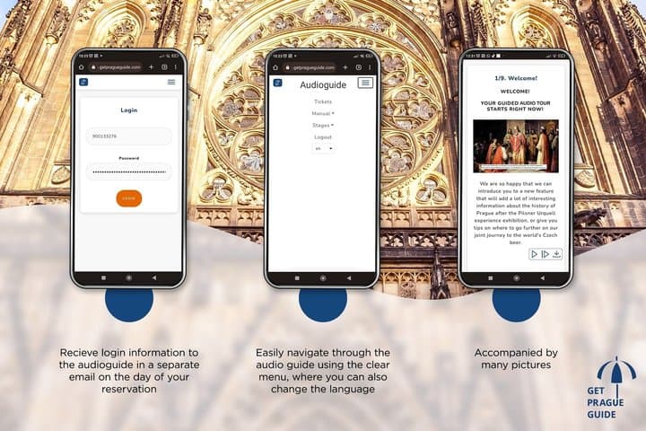 Prague Castle: Admission Ticket With Bus Transfer And Audioguide