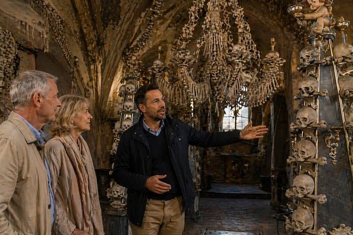Private Kutna Hora Bone Church and Cesky Krumlov Tour from Prague