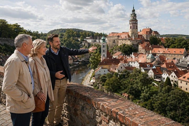 Private Kutna Hora Bone Church and Cesky Krumlov Tour from Prague