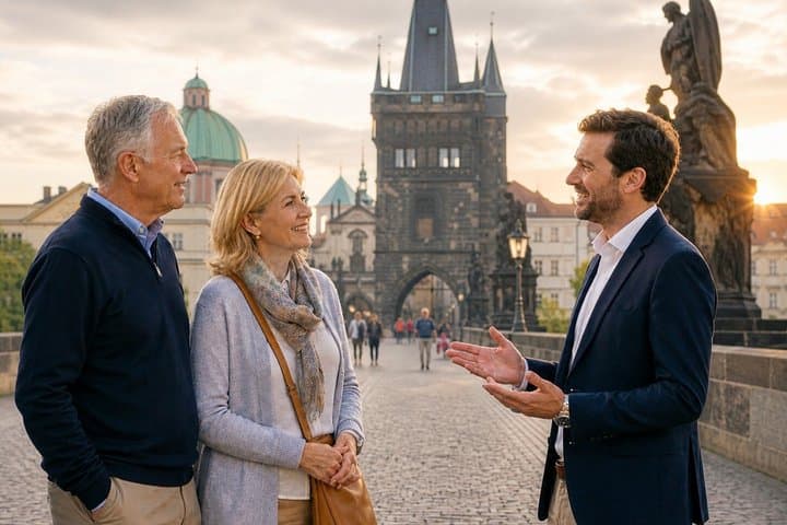 Prague Castle & Old Town Private First-Day Tour with Hotel Pickup