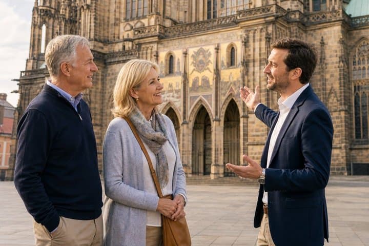 Prague Castle & Old Town Private First-Day Tour with Hotel Pickup
