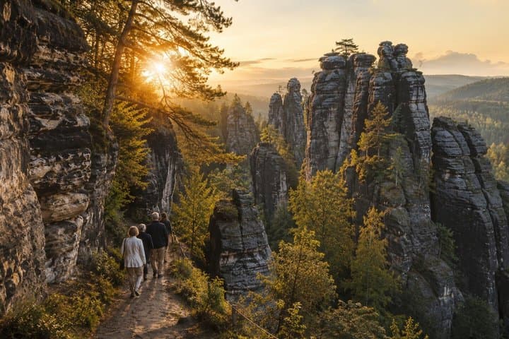 Private Adventure to Pravcicka Bastei and Dresden