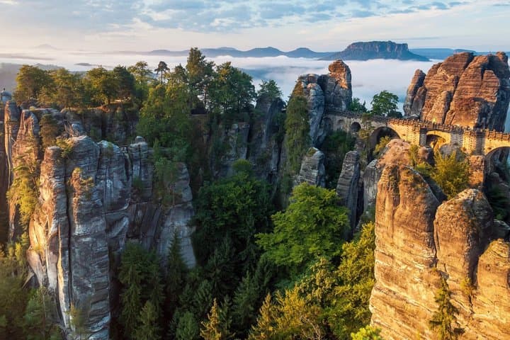 Terezin, Bastei & Narnia: Bohemian Switzerland Tour from Prague