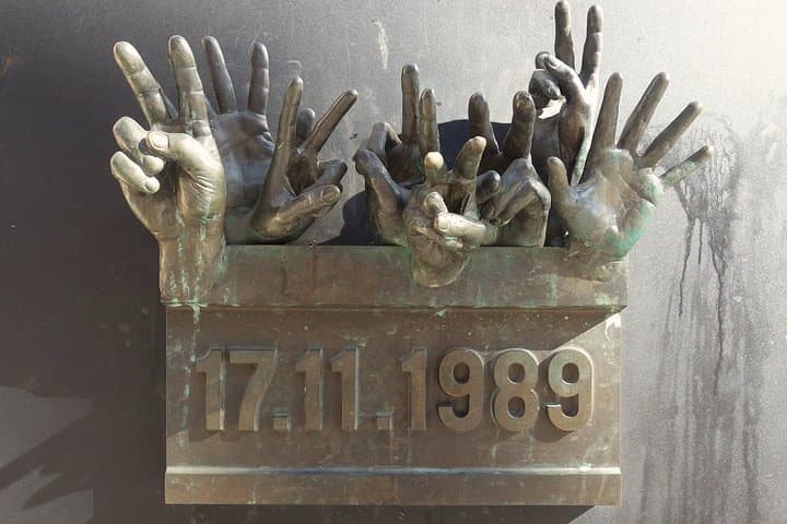 Prague Freedom Walk WWII Communism and Velvet Revolution