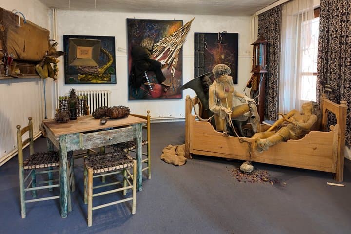 Lubo Kristek Museum Guided Tour in Podhradi nad Dyji