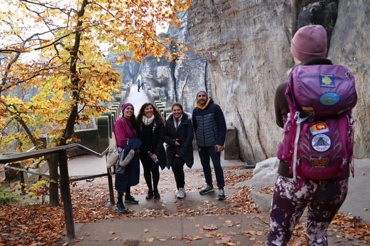 Bastei Bridge, Pravcicka Gate & Narnia Rocks Tour from Prague