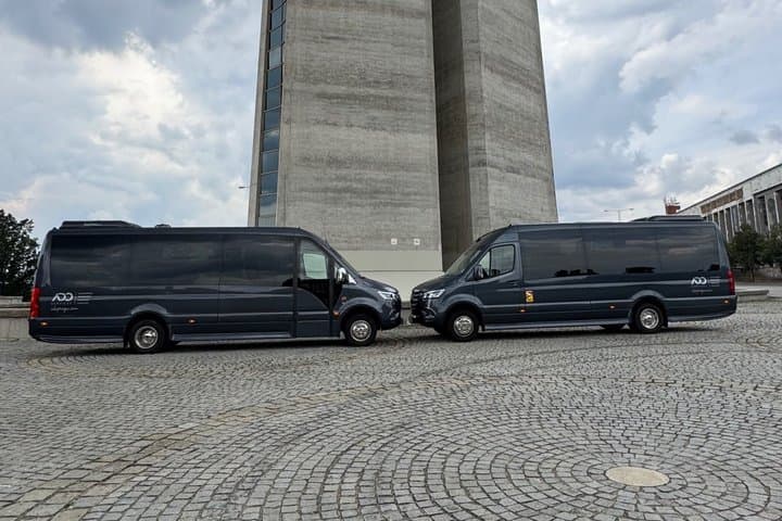 From Prague to Nuremberg - Private Transfer by MINIBUS Mercedes Sprinter 19+1pax
