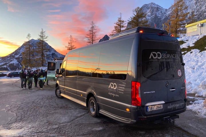 From Prague to Nuremberg - Private Transfer by MINIBUS Mercedes Sprinter 19+1pax
