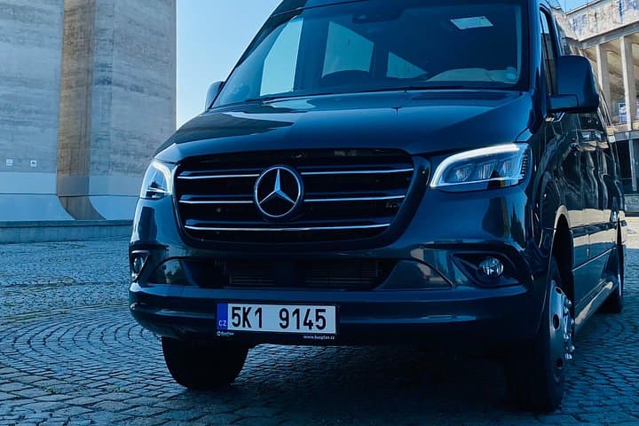 From Prague to Budapest - Private Transfer by MINIBUS Mercedes Sprinter 19+1pax