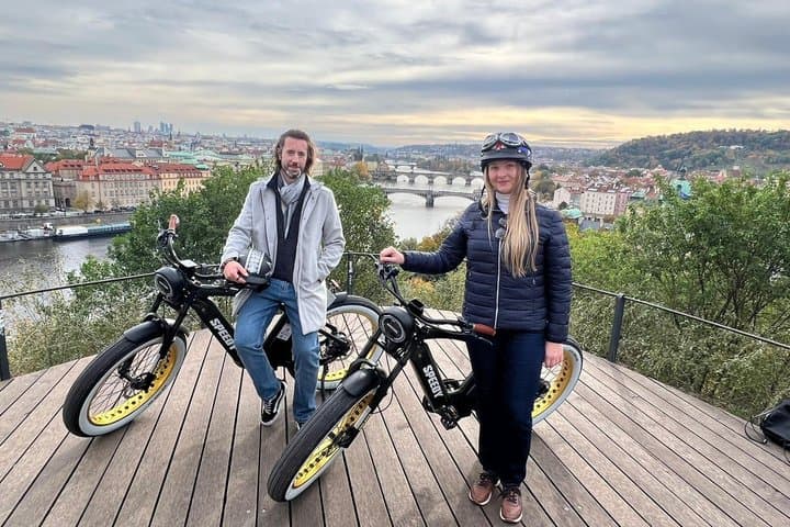 Beverly Hills and Outskirts of Prague on Retro Styled Ebike