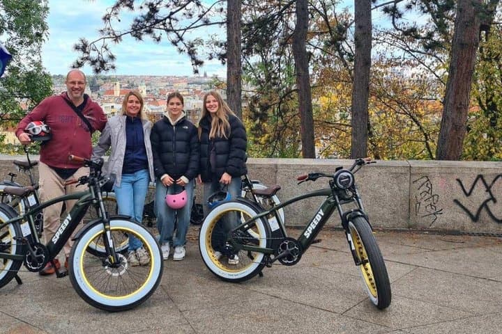 Beverly Hills and Outskirts of Prague on Retro Styled Ebike