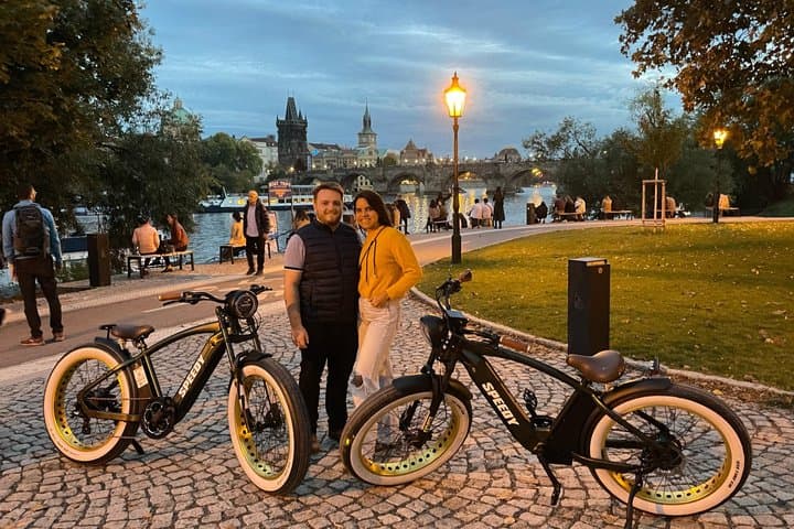Beverly Hills and Outskirts of Prague on Retro Styled Ebike