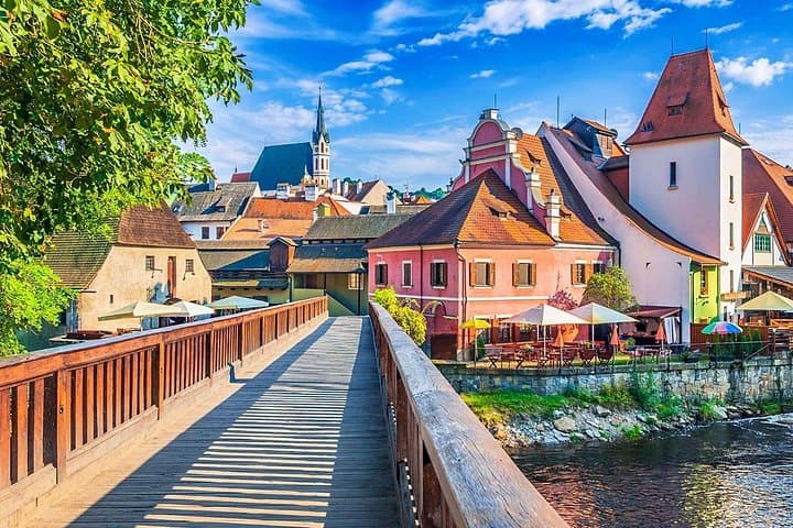 Private Tour of Cesky Krumlov and Hluboka Castle from Prague
