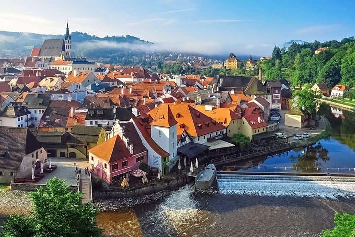 Private Tour of Cesky Krumlov and Hluboka Castle from Prague