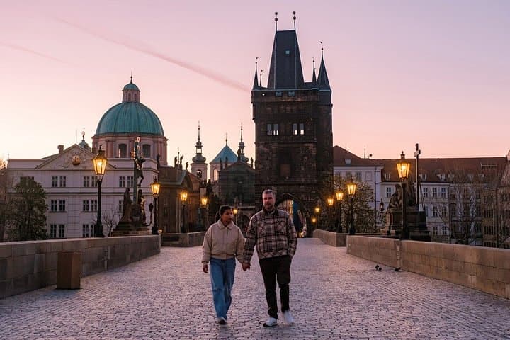 Private Photoshoot at Landmarks in Prague