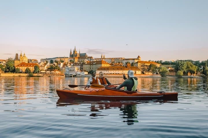 Prague Sunrise Kayak Tour Under Charles Bridge with Photos