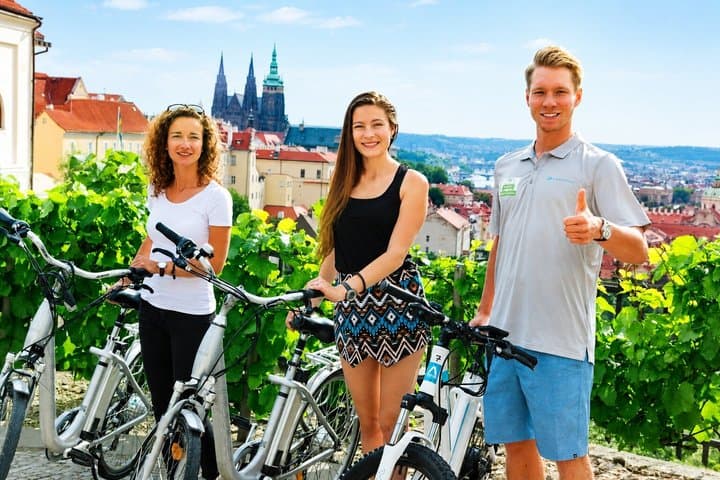 Prague E-Bike City Tour with A Local Guide