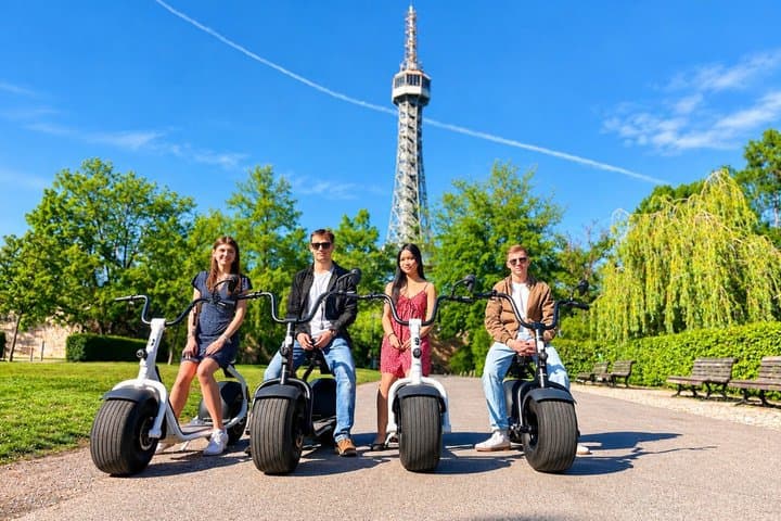Prague Fat Tire or Regular Scooter City Tour