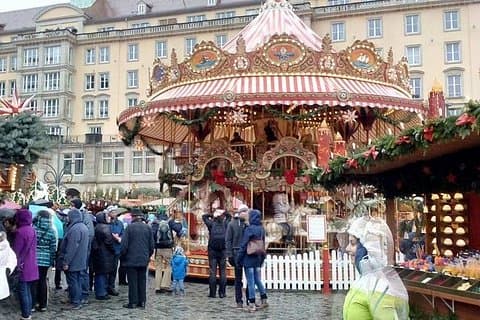 Christmas market in Dresden