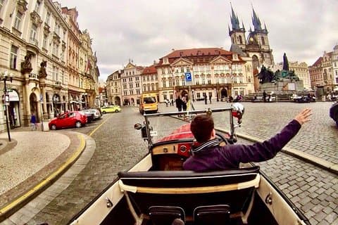 Guide will show you all city and tell you interesting things about Prague