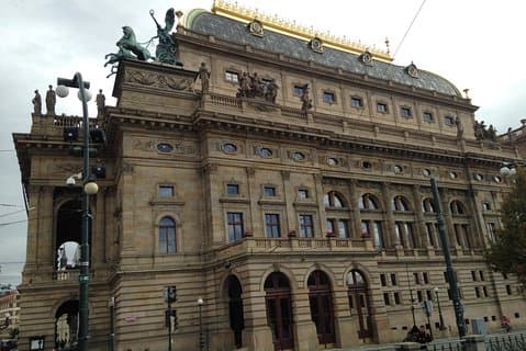 The National Theatre was erected in 1868. It’s the most important theatre within the Czech nation and was revived during the 19th century. Architect Josef Zitek put a lot of effort into this project.