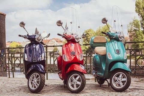 Vespa Rental Prague City Center