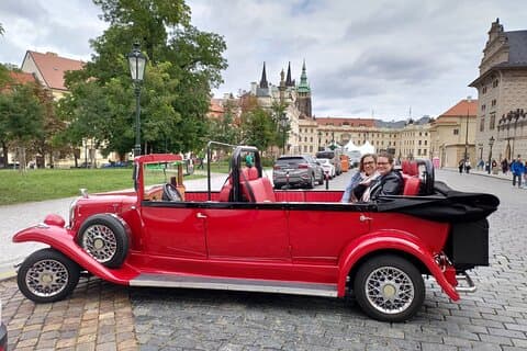 vintage car ride
