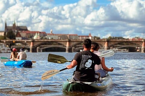 Prague River Adventure: Guided Canoe Tour