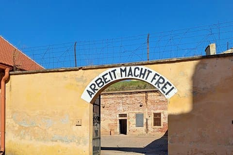 Entrance to Terezín Prison