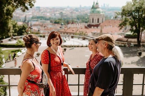 Explore St Vitus Cathedral and Prague Castle with included entry tickets.